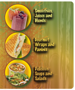 Amazon Cafe Menu
